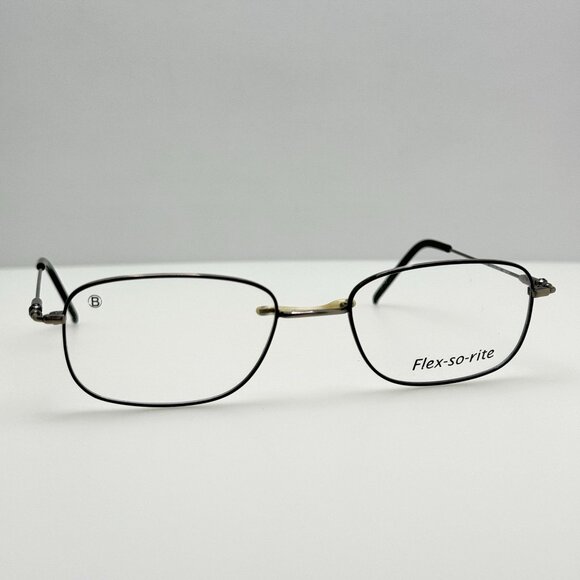 Flex So Right Eyeglasses Eye Glasses Frames Air Flex 502 Gun/Black 52-19